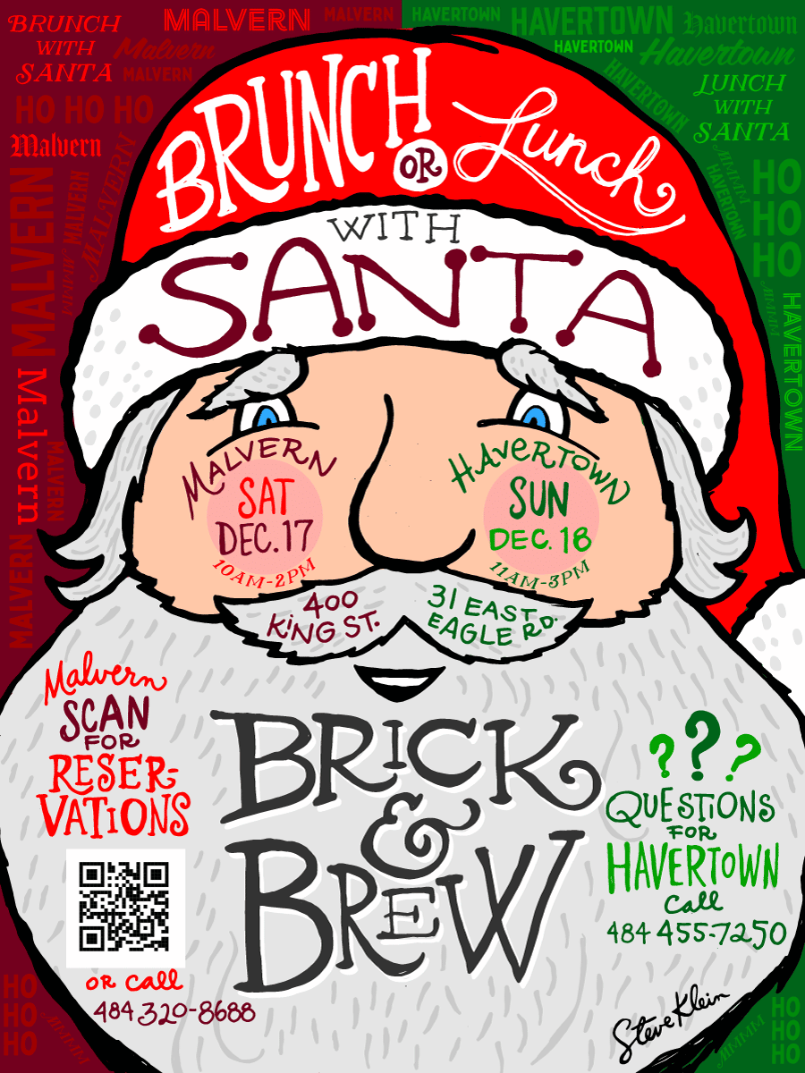 Brick & Brew Brunch & Lunch with Santa