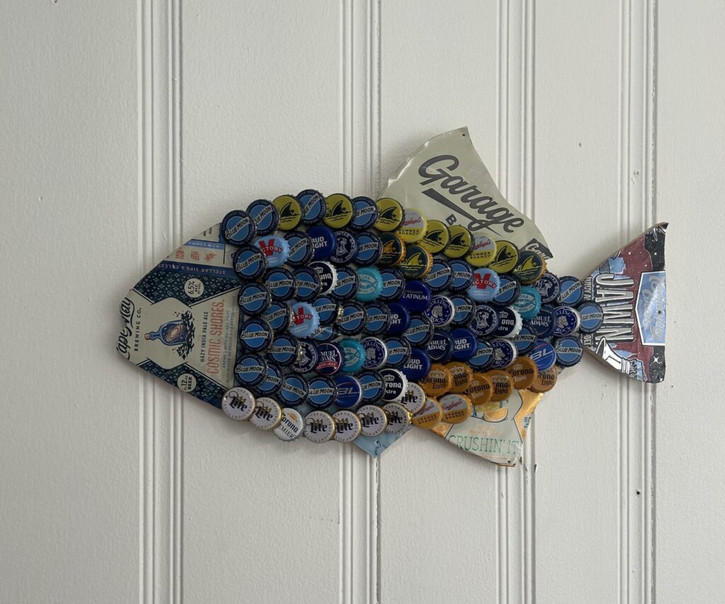 Galloway Wood Company Bottle Cap Fish
